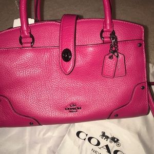 Small Pink Coach Satchel